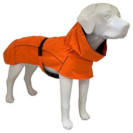 Croci Hiking Coat, Waterproof for Dogs, Makalu, Thermoregulating Lining, Orange, Size 30 cm - 182 g