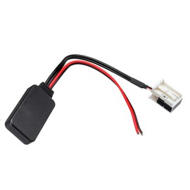 Bluetooth Aux Adapter Bluetooth Module 12 Pin AUX Connector for Peugeot 207 307 407 308 and Citroen C2 C3 RD4