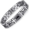 RainSo Men's Magnetic Bracelet Stainless Steel Magnetic Bracelets For Men