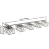 ZUZITO Modern Crystal Bathroom Vanity Lights Fixture LED Vanity Lighting