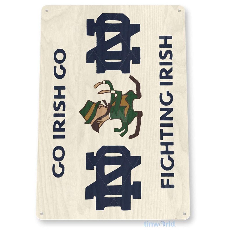 Tinworld Fighting Irish Sign D032