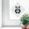 'Happy Baby Panda' Suction Cup Car Window Sign (CG00028231)