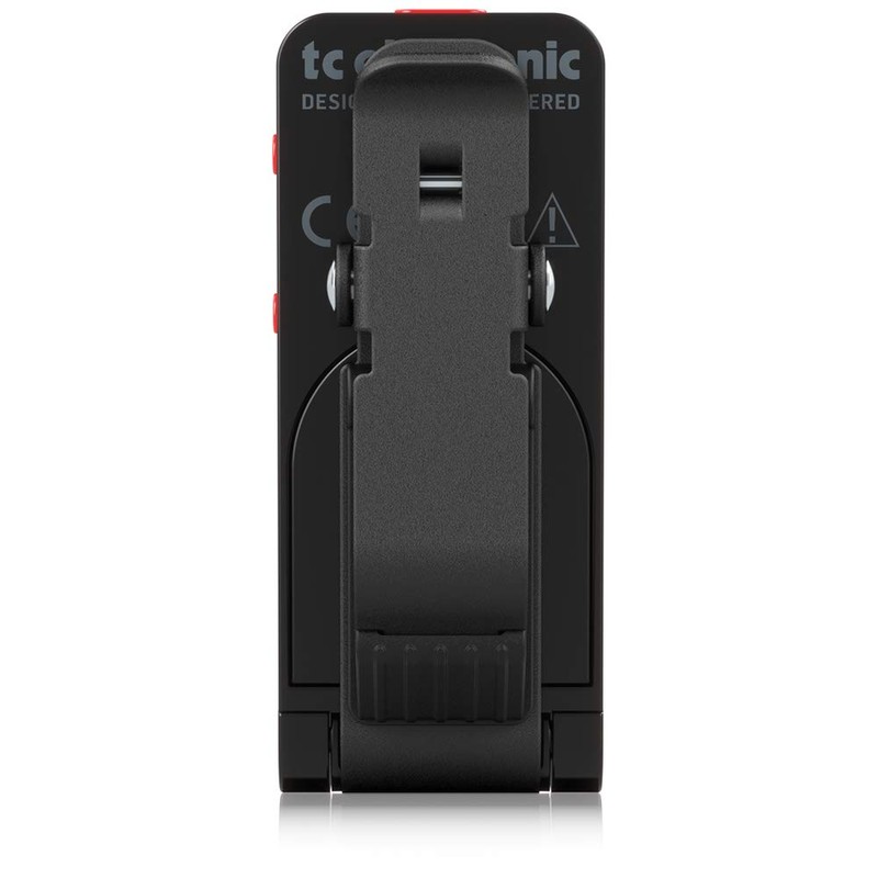 Tc Electronics Clip Tuner, Chromatic Tuning, ±0.2 cent Strobe Mode,