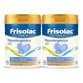 Frisolac Gold Hipoalergénico (0 A 12 Meses) Lata Con 400 Gr - 2 Pack
