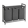 VASAGLE Laundry Hamper, Laundry Basket, Laundry Sorter with 3 Pull-Out