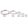 Key Ring 40mm Hardened Nickel-Plated Pack of 25