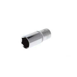 GEDORE red Long socket, 1/2" 12.5 mm drive, hexagonal, 24 mm AF, Tool, R61002414, Steel