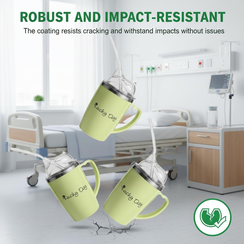 Beakers for Elderly, Sippy Cup for Adults Non Spill, Adult