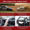 Kaixuan Automotive Universal Weather Stripping EPDM Rubber Seal Strip D-Shape