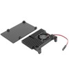 Single Fan Heat Sink CNC Protective Cover for Raspberry Pi