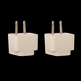 Europe to US Plug Adapter, UK to US Plug Adapter, India to US Plug Adapter, Universal Travel Adapter for USA, Europe Australia UK Italy to American Outlet Plug Adapter-Type A (4)