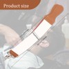 ZORZA 1Pcs Dual-Sided Leather Sharpening Straps Professional Barber Leather Strap