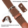 Monopa Kids Elastic Braided Belt - Pin Buckle Stretch Golf