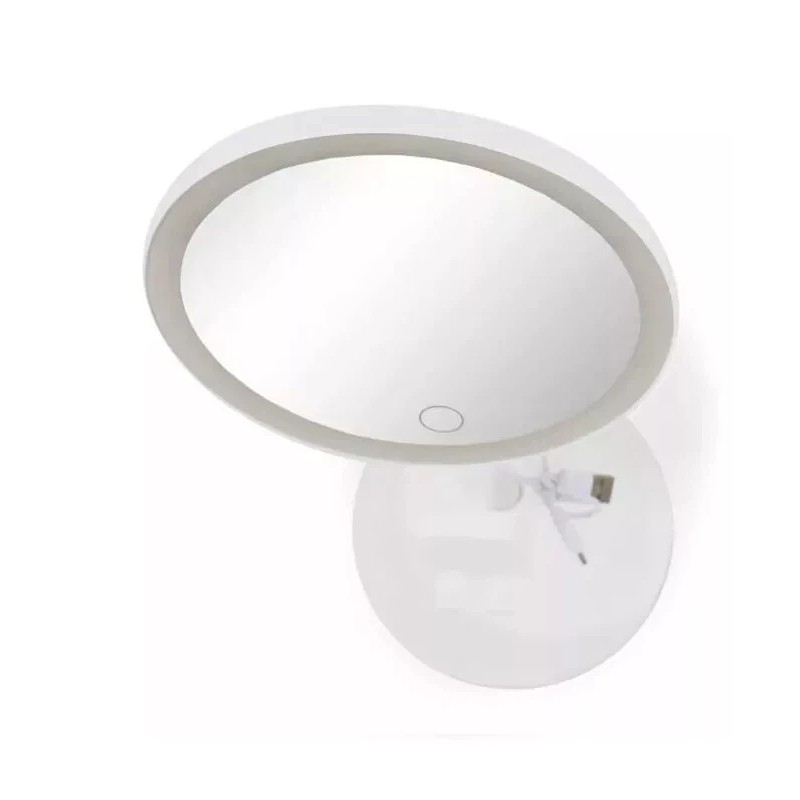Target Bullseye's Playground LED Mirror with Phone Holder 15"H White