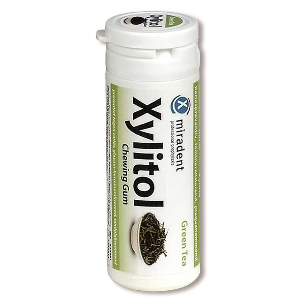 Miradent Xylitol Chewing Gum 30 - Green Tea
