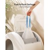 MeoWant Cat Litter Box Liners, Drawstring Receptacles Bags Thickened Waste