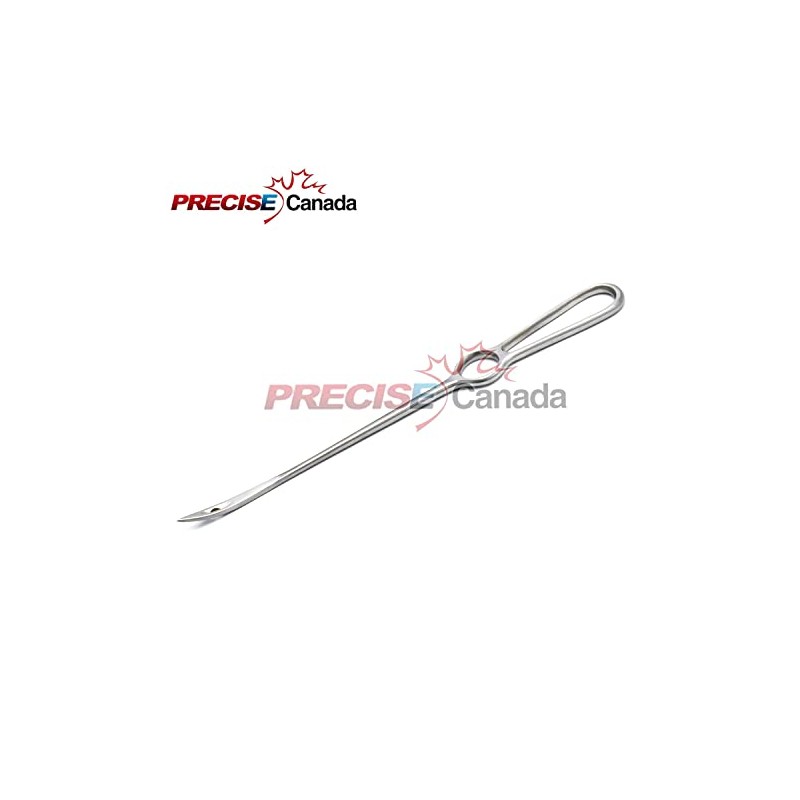 Precise Canada Buhner Insertion Needle 11" Stainless Steel Prolapse Sheep
