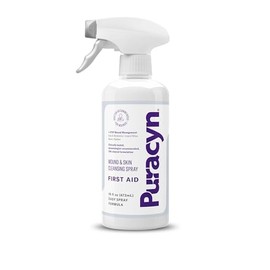 Vetericyn Puracyn First Aid Wound and Skin Repair - Wound Care Spray for Cuts, Scrapes, Minor Sores, Minor Burns, and Other Skin Irritations. 16 Ounces