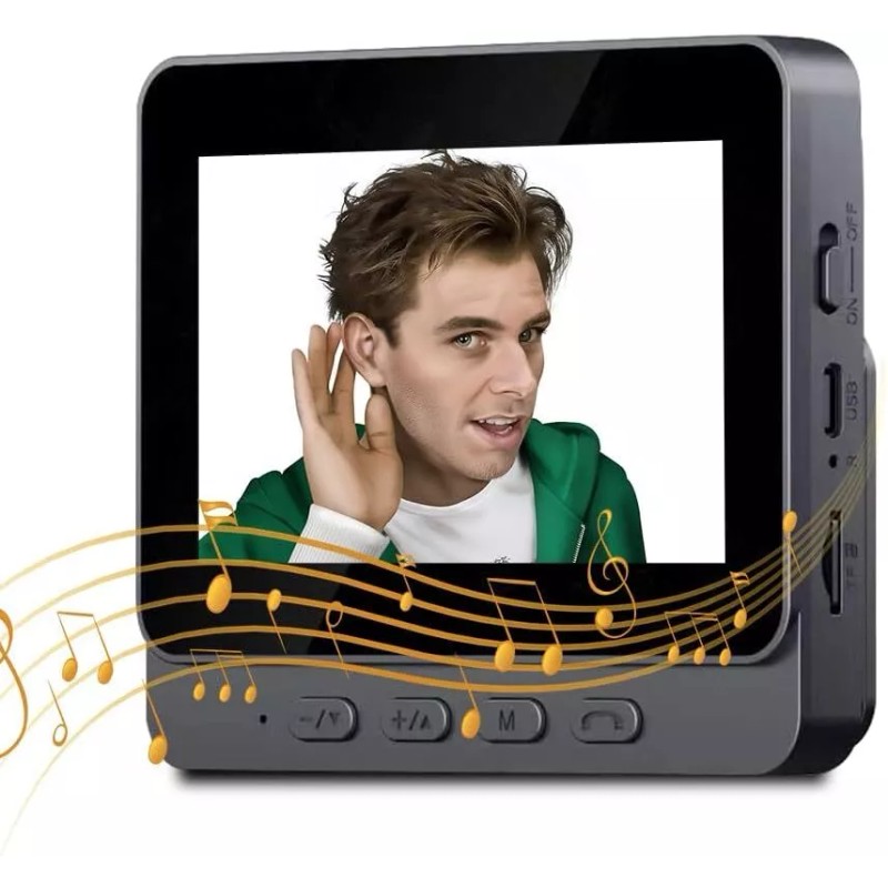 Unbranded 4.3" IPS Screen Smart Wireless WiFi Doorbell Intercom Video