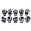 Hopbucan 10PCS Spring Collet ER16 Collet Chuck Motor Shaft Extension