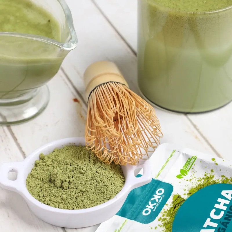 Okko Té Verde Matcha Orgánico En Polvo, 60 G
