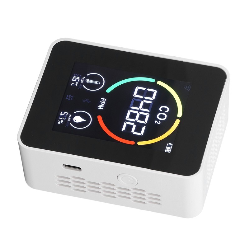 CO2 Detector Semiconductor Air Quality Monitor Temperature Humidity Sensor H8
