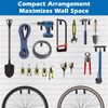 Patioer 36 Pack Slatwall Hooks Assortment, 4/6/8 Inch Heavy Duty