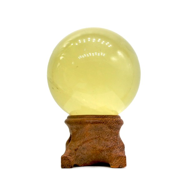 TANAKA / YA Pure Natural Crystal Ball, Citrine Crystal Ball