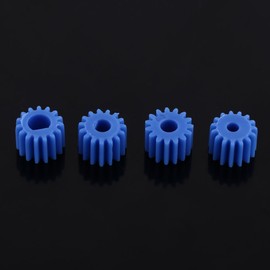 Zerone 26-Piece Plastic Gear Kit, Assorted Sprocket Shaft Set with 2mm-4mm Spindles for DIY Projects