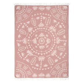 Sand Cloud Turkish Beach Towel - 100% Organic Cotton Turkish Bath Towels - Ultra Soft, Sand Free & Quick Dry Towel for Beach, Pool, or Picnic - As Seen on Shark Tank - Boho Terracotta