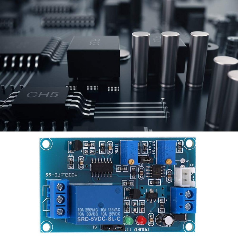 BuyWeek Photoresistor Relay Module, DC 12 V Light Detection Sensor,