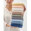 Kosugizen Face Towel, Value Color, 13.4 x 31.5 inches (34