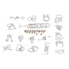Metal Wire Puzzles Educational Logical Thinking Development Interlock Puzzles Set