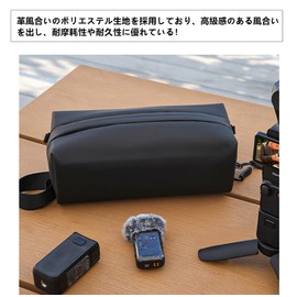 SHEAWA for DJI Osmo Pocket 3 Case, Storage Pouch, Bag, Large Capacity, Shoulder Strap Included, Scratch-Resistant, Convenient, Moving, Storage Accessory
