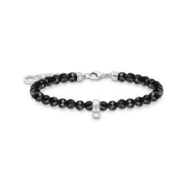 Thomas Sabo 925 Sterling Silver Bead Bracelet A2097, Sterling Silver, No Gemstone