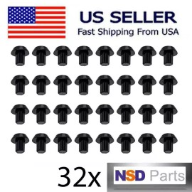 For GE pk of 32 WB2K101 Range Burner Grate Rubber Feet Kit,Replacemen