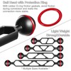 8" Double Ball Aluminum Extension Arm, 1" Ball Connector Underwater