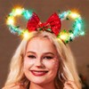 Reaky Christmas Headbands, Christmas Headpieces, Hair Accessories for Women (Green,