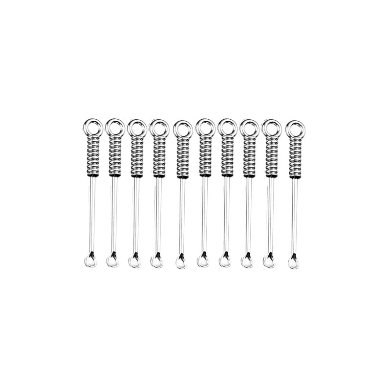 10 Pieces Stainless Steel Mini Spoon Micro Measuring Spoon Set