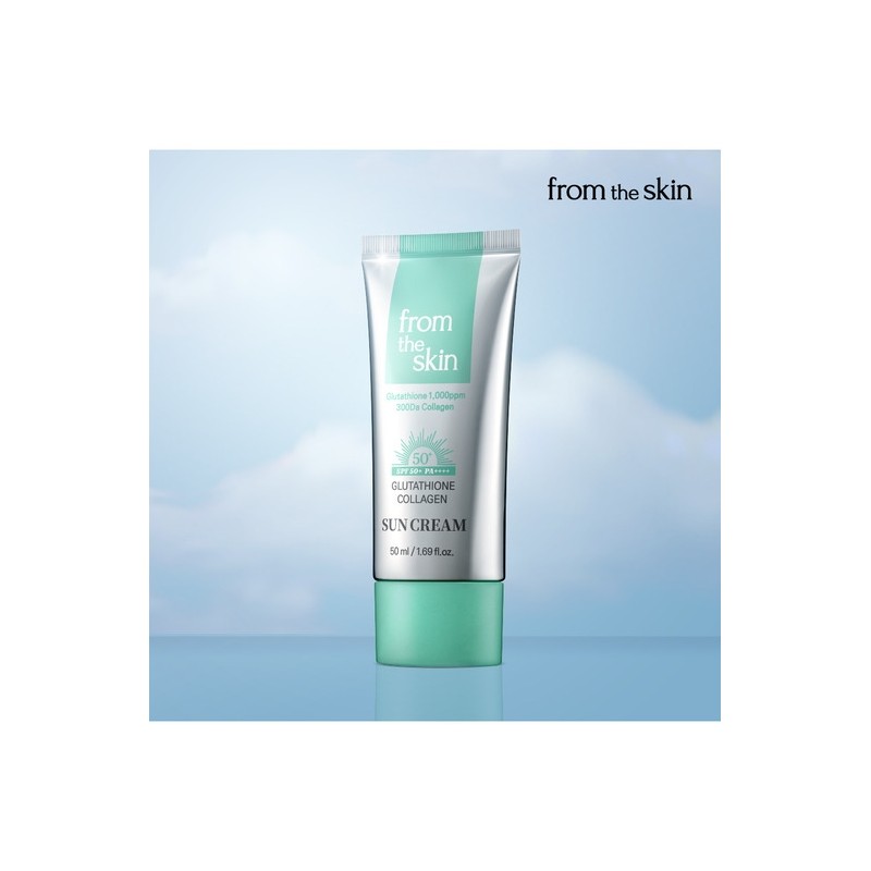From The Skin Glutathione Collagen Sun Cream 50ml / 프롬더스킨