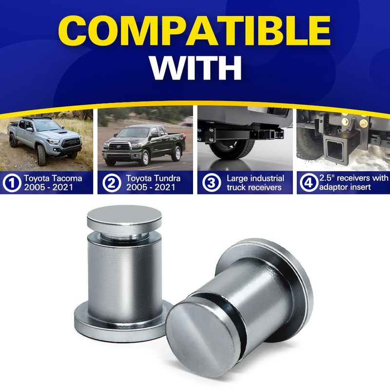 HitchSafe HS7021T Hitch Bolt Set | Hitch Bolts For Thicker