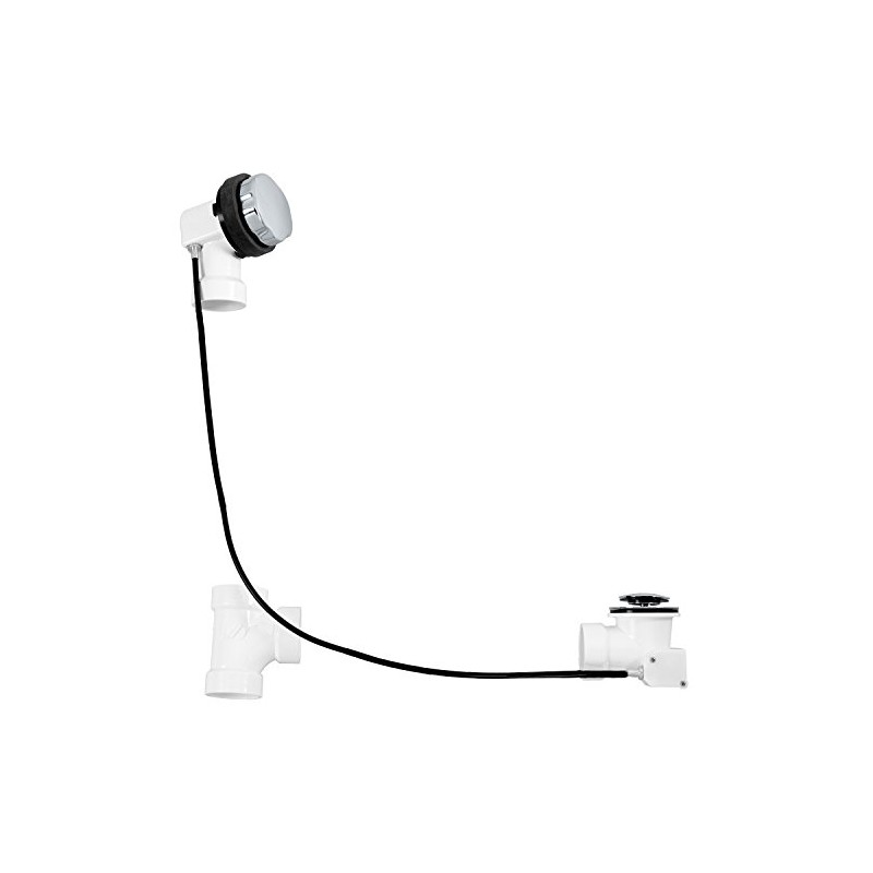 Westbrass D50P45-26 45" Cable Drive Standard Bath Drain Trim Kit