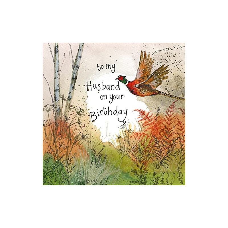 Alex Clark Art Ltd To my Husband on your Birthday