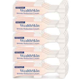 Wealthskin Instant Rapid Wrinkle Eye Cream - Temporary Effects Firm and Lift Under Eye Bags and Reduction Puffiness Tightener 20Tubes