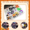 Christmas Horror Figures Advent Calendar 2024-24Pcs Scary Doll Collectible Figures