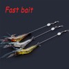 7PCS Shrimp Bait Saltwater Fishing Lures with Hook Soft Shrimp