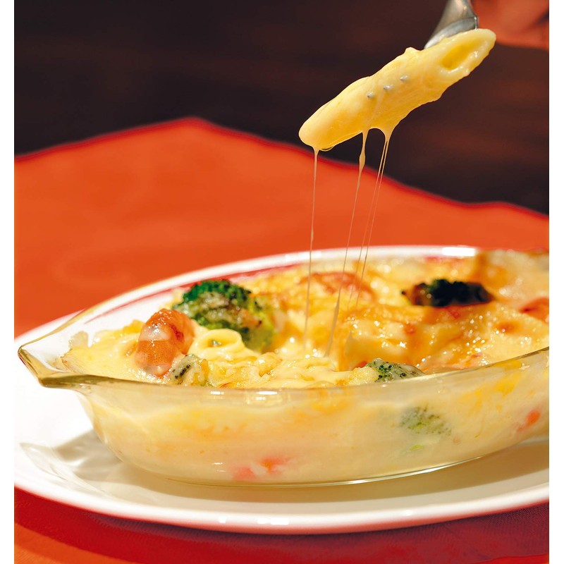 iwaki BC710 Heat-resistant Glass Gratin Dish, 1.5 x 7.7 inches