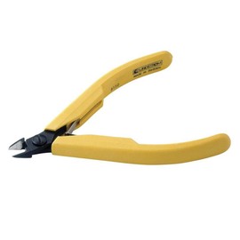 Lindström 7314150050987 Diagonal Cutter, 80 Series,Oval Head, Flush Cut 110mm, Yellow