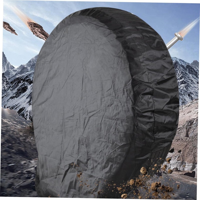 GLEAVI Spare Tire Cover Set Pcs Tire Covers for Trailers