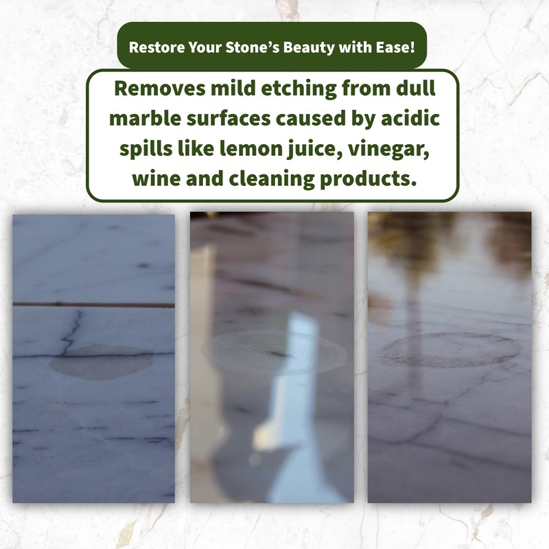 ESP Stone Care Marble Etch Remover Polishing Powder – Restores
